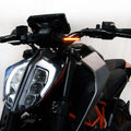 New Rage Cycles 17+ KTM 390 Front Turn Signals - Bright LED Indicators for Powersports Vehicles