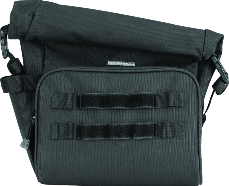 Kuryakyn Hoodrat Universal Swingarm Bag with Secure Roll-Top Design