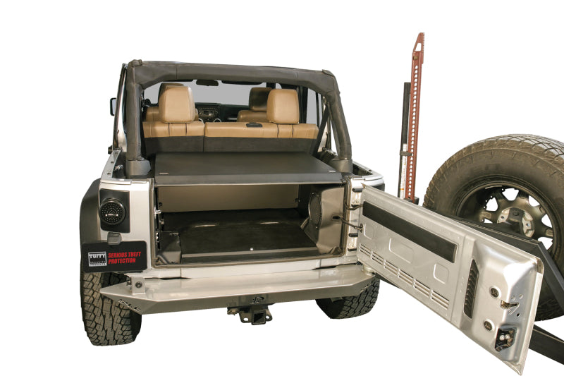 Tuffy Products JK 2011+ Deluxe Security Deck Enclosure – Black for Jeep Wrangler