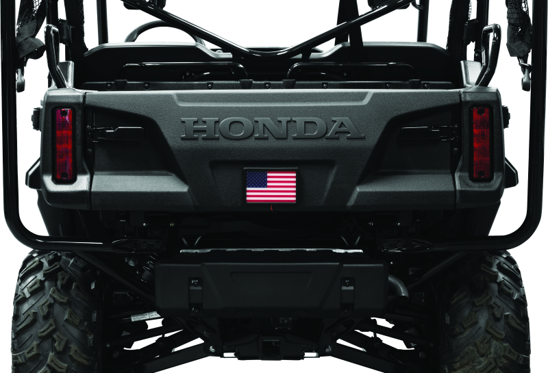 Kuryakyn Freedom Flag LED 4x6 Inch Black - Patriotism LED Accent for Powersports Vehicles