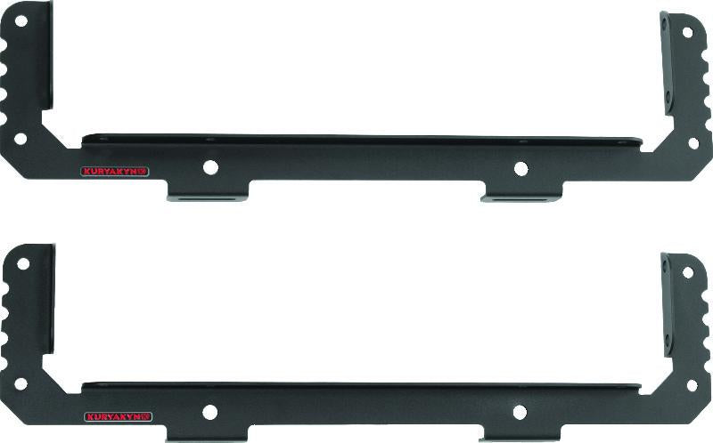 Kuryakyn Takrak Utility Cradles Black for Polaris Ranger and UTVs