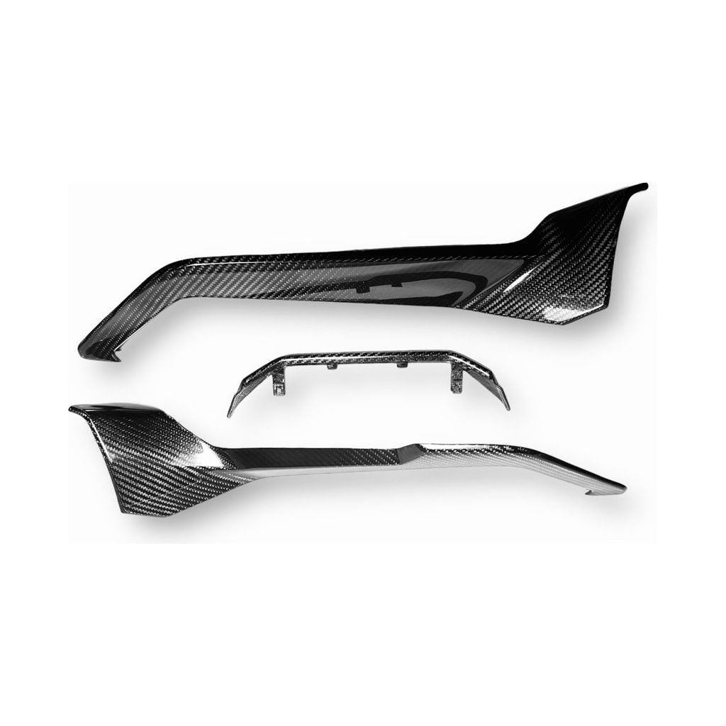 Can Am Maverick R Carbon Fiber 3-Piece Dash Trim Kit