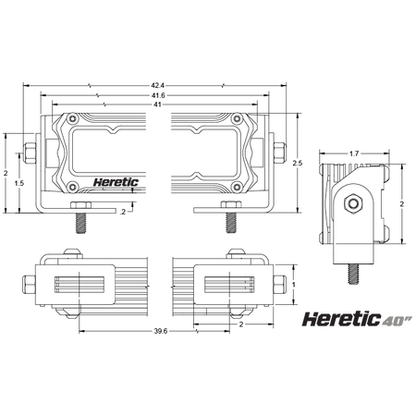 40" LED Light Bar