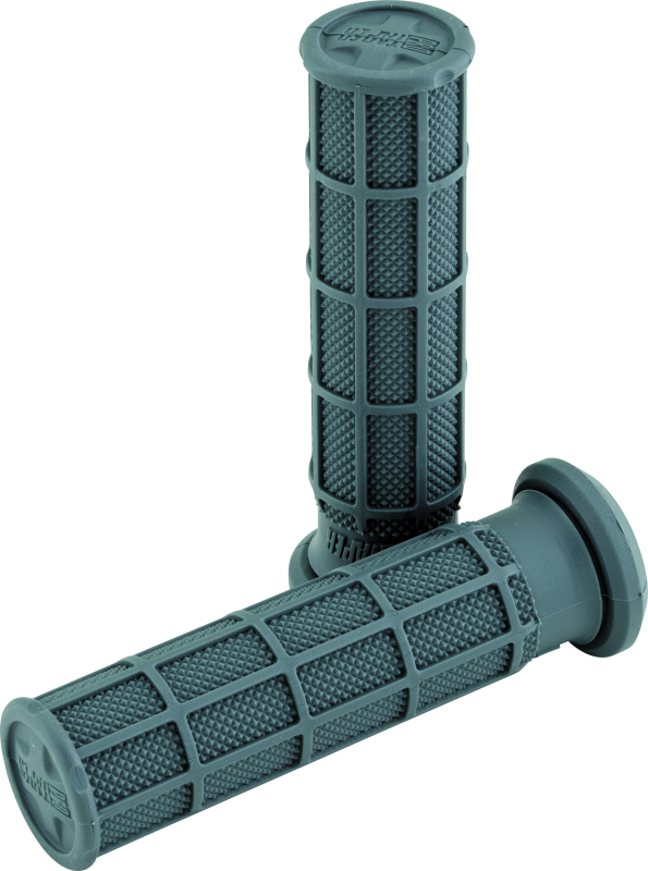 ProTaper Full Waffle ATV Grips Medium - Dark Gray for Motocross and Off-Road Riding