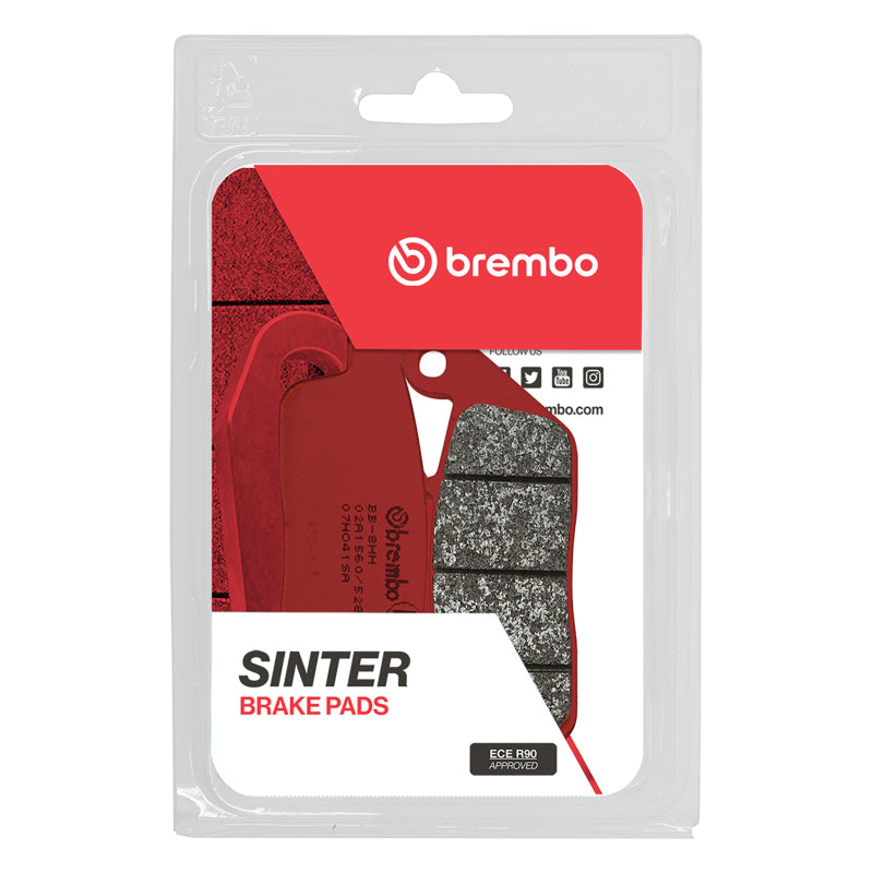Brembo OE Powersports 07HO41SA Sintered Front Brake Pads for Honda and Brixton Motorcycles