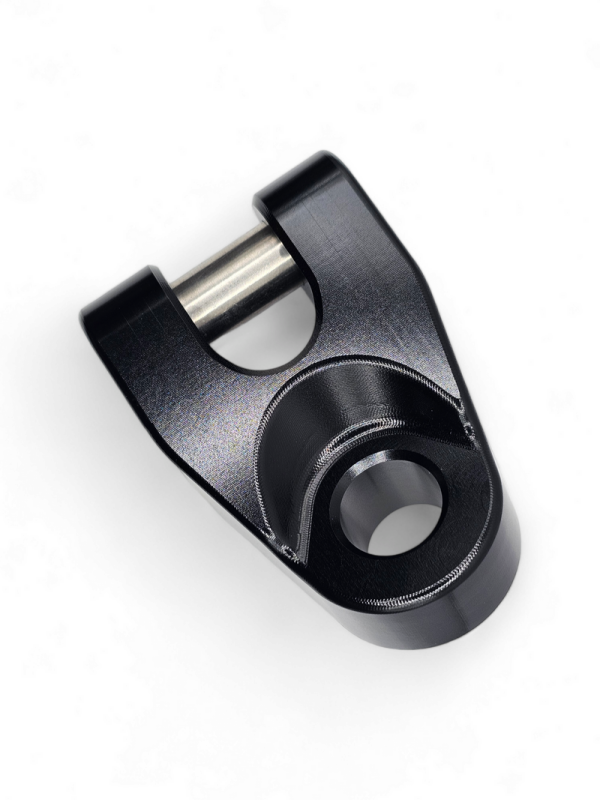 Elektric Offroad Winch Hook for Billet Series Bumper - Anodized Black, Part WFL110008