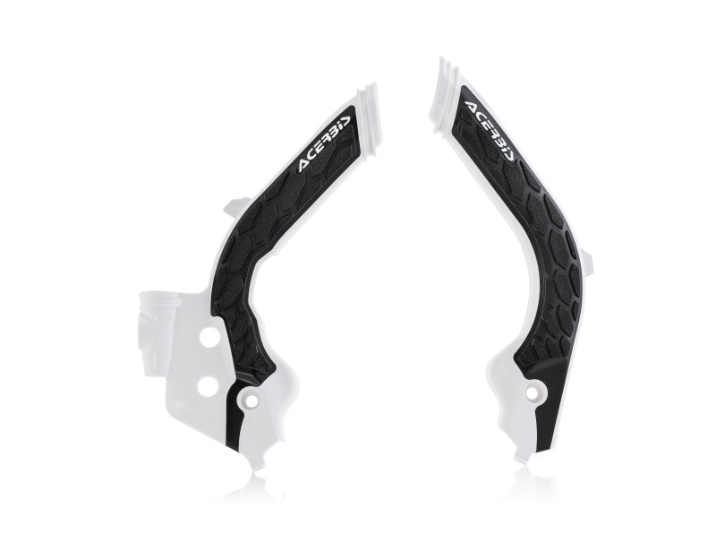 Acerbis X-Grip Frame Guard for KTM and GasGas Models (2019-2023) - White/Black
