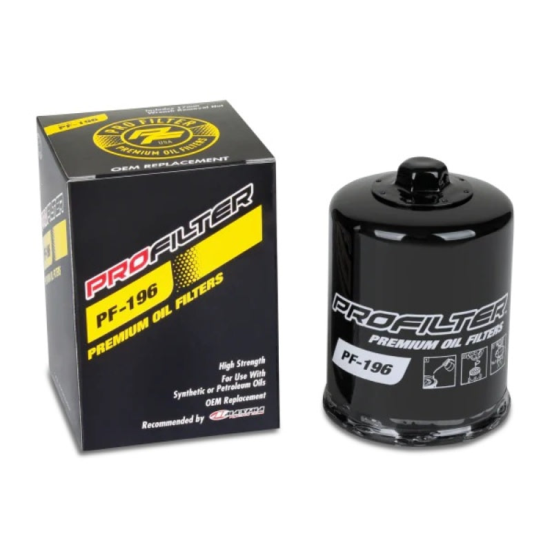 ProFilter Polaris PF-196 Premium Spin-On Oil Filter with M-Pleat Technology