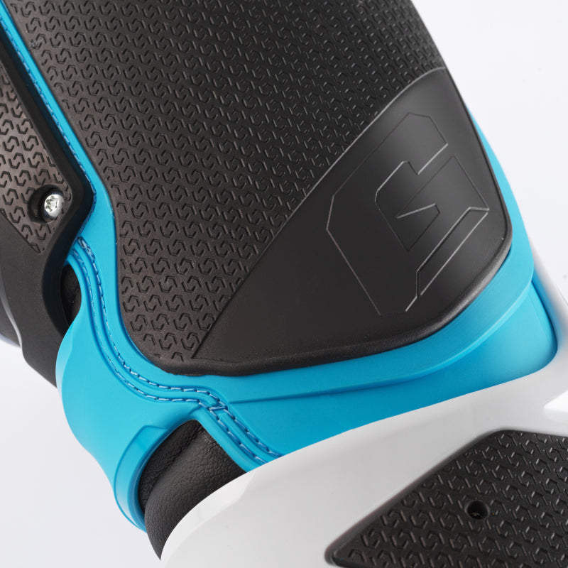 Gaerne SG22 Limited Edition Motorcycle Boot - Size 11 White/Black/Light Blue