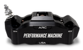 Performance Machine 0052-2427-MB Race Series Radial Mount Brake Caliper with ARC Technology – Left, Black Ano