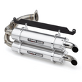 Trinity Racing Honda Talon Slip On Exhaust - Brushed