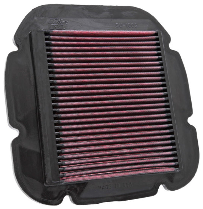 K&N Engineering SU-1002 Washable High-Flow Air Filter for Suzuki DL V-Strom and Kawasaki KLV1000
