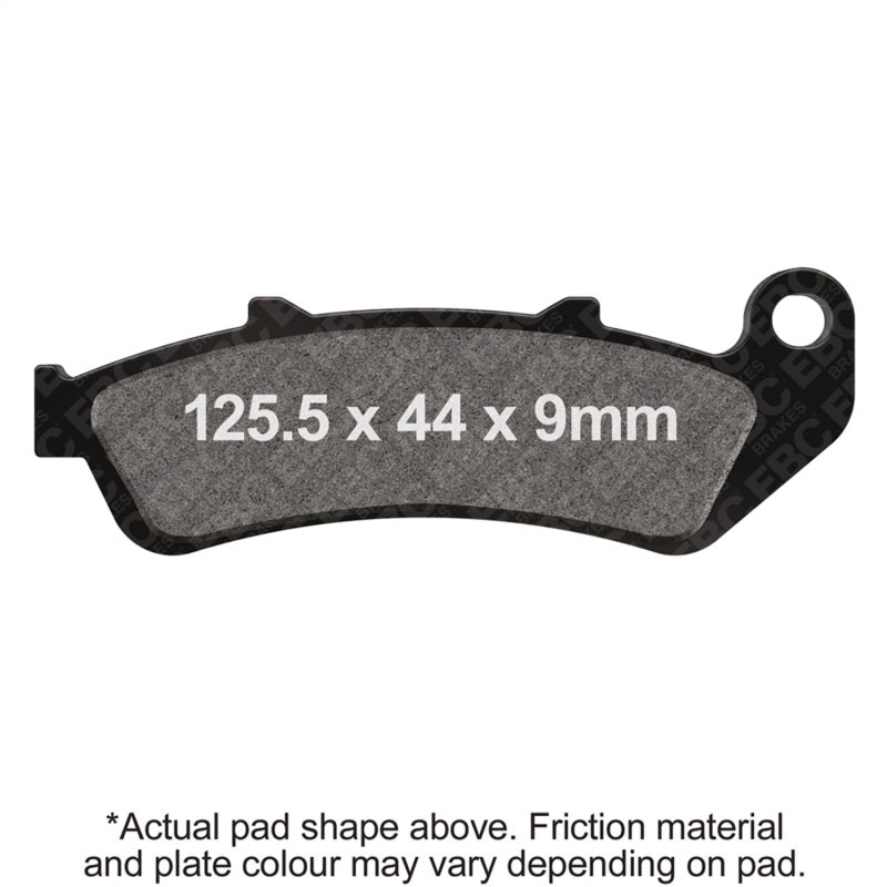 EBC Powersports FA189 Organic Front Brake Pads for Honda CBR1000F (1993-1996)
