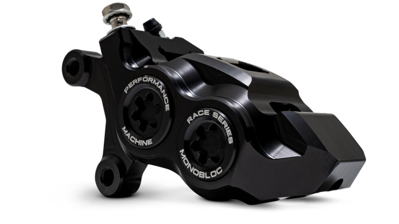 Performance Machine Race Series Monobloc Caliper for Harley-Davidson M8 Softail and VRod Models – Part #0053-2957-MB