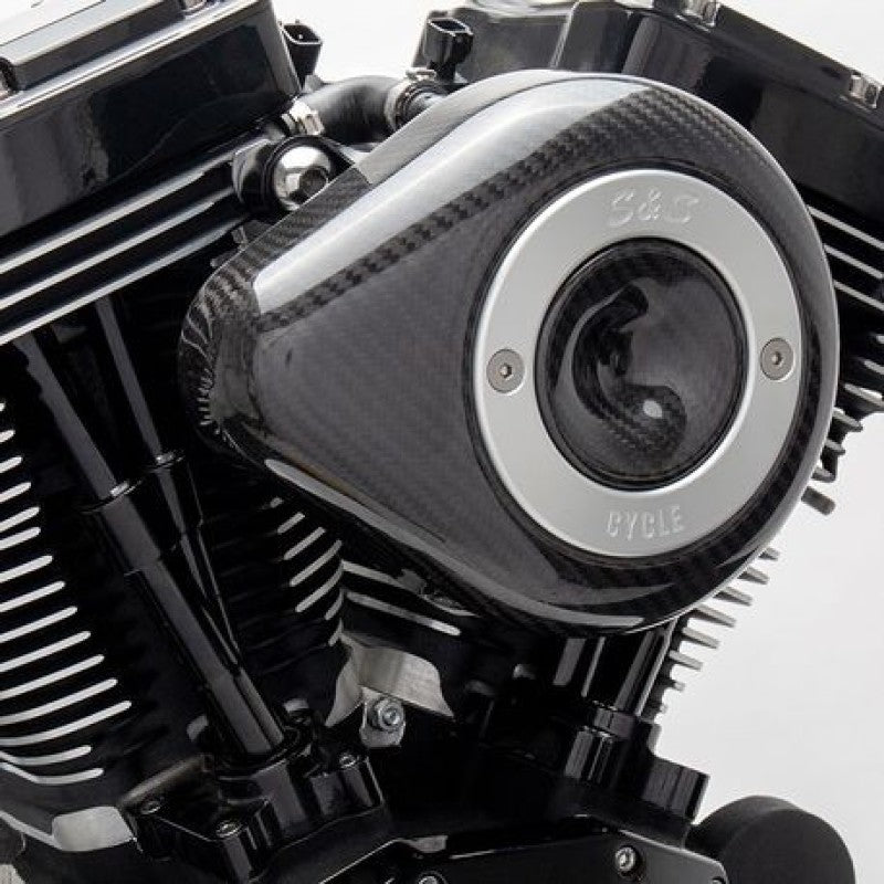 S&S Cycle Carbon Fiber Air Cleaner Cover for Stealth Applications - Part 170-0501