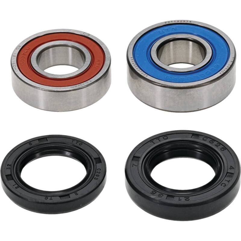 Pivot Works Premium Wheel Bearing Kit for Suzuki T500 Titan, Honda CR80R, and More – Part 25-1160-P