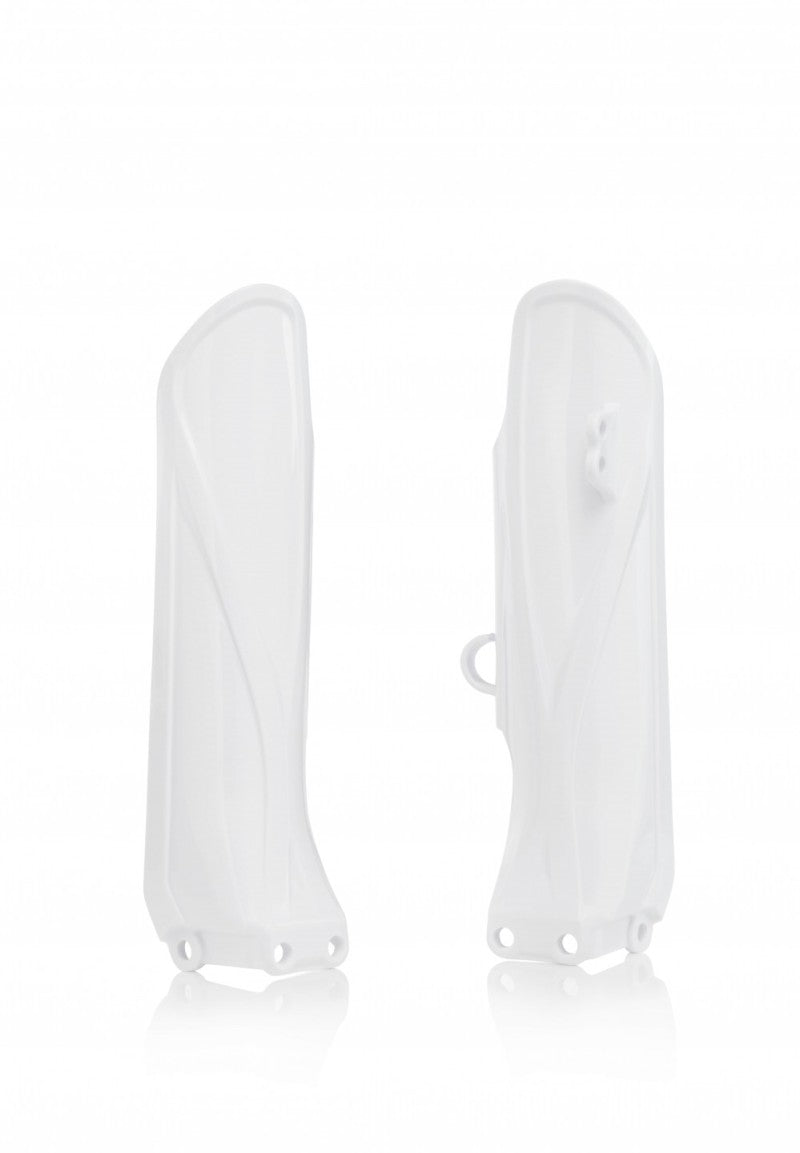 Acerbis Yamaha YZ85 Lower Fork Cover Set (2019-2025) - White