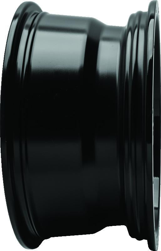 QuadBoss Barbwire 14x7 Wheel - 4+3 Offset, 4x156 Bolt Pattern, Machined Finish