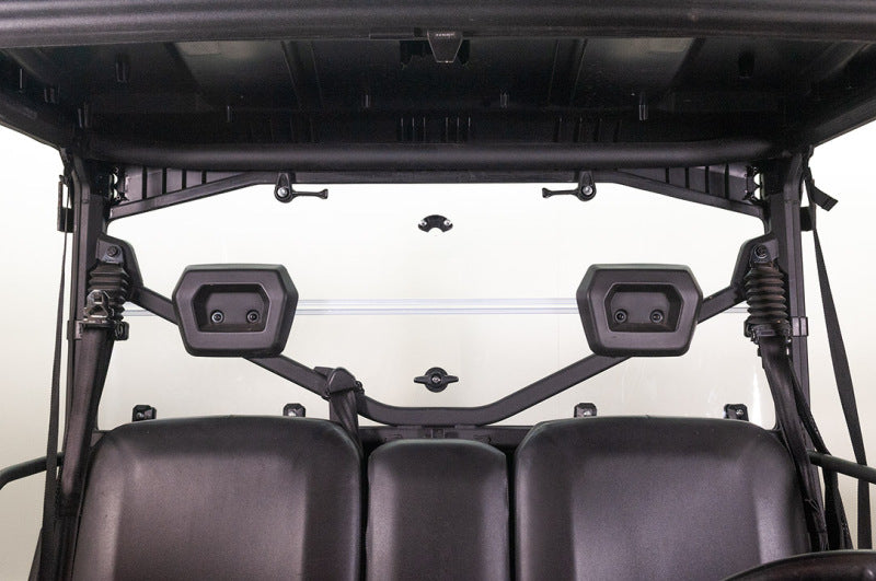 Seizmik Can-Am Defender Rear Folding Windshield – Polycarbonate Impact-Resistant Shield