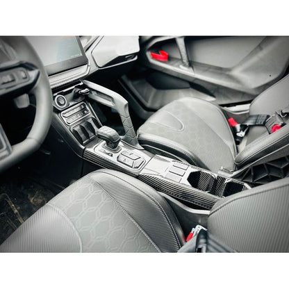 Can Am Maverick R Carbon Fiber Front Center Console