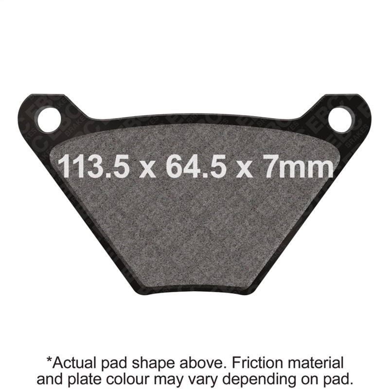 EBC Powersports FA24/2 Organic Brake Pads for Harley Davidson Dyna FX/FXE (1977-1983)