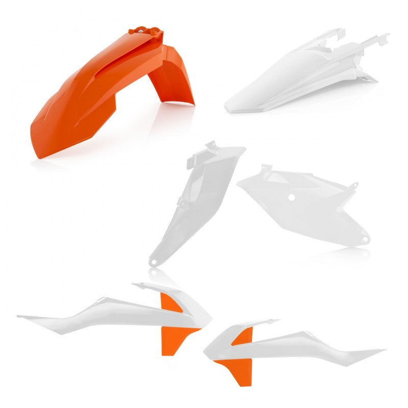 Acerbis KTM SX85/GasGas MC85 Plastic Kit - White (Part #2686016345)