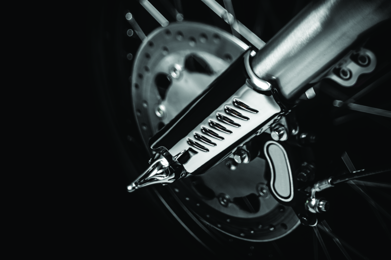 Kuryakyn Roman Axle Caps Chrome for Harley-Davidson – Custom Front End Enhancement
