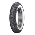 Dunlop D402 Front Tire - MT90B16 M/C 72H TL Wide Whitewall for Harley-Davidson Touring Bikes