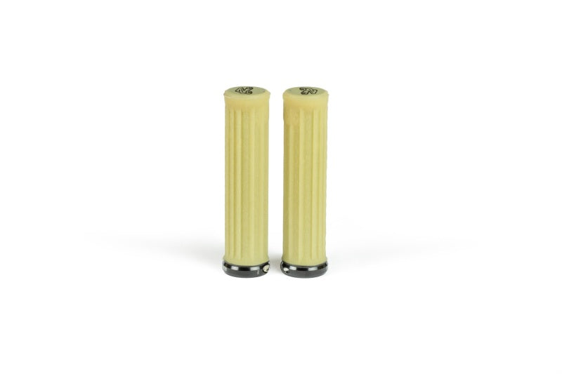 Renthal G231 Cycle Single Collar Lock-On Traction Grips with Aramid for Powersports