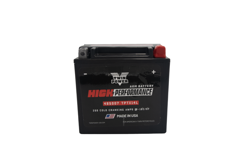 Twin Power YTX-14L High Performance AGM Battery for Harley Davidson - Part #485007