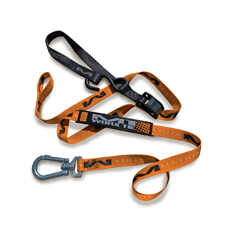 Matrix Concepts M1.0 Worx Tie Down Set - Orange for Powersports Equipment