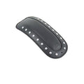 Mustang Motorcycle Fender Bib for Harley Softail Models with Stud Plate - Black (Part #78113)