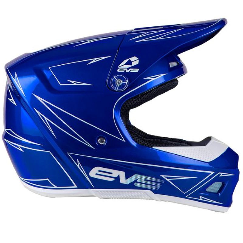 EVS T3 Pinner Youth Helmet in Blue - Large