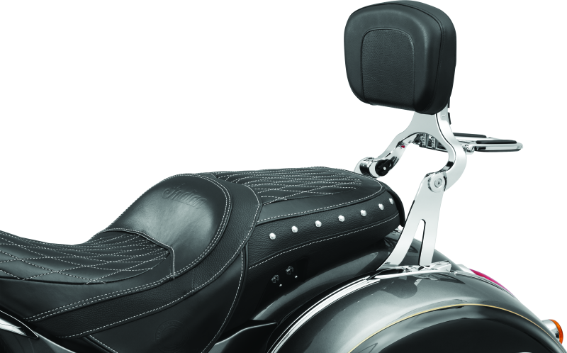 Kuryakyn Multi-Purpose Backrest with Luggage Rack – Model 1660