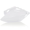 Acerbis 07-08 Honda CRF450R Side Panels in White – Durable Injection-Molded Powersports Parts
