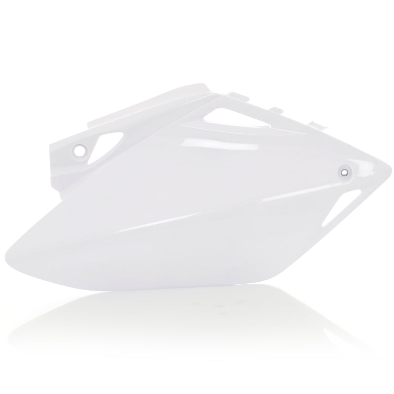 Acerbis 07-08 Honda CRF450R Side Panels in White – Durable Injection-Molded Powersports Parts