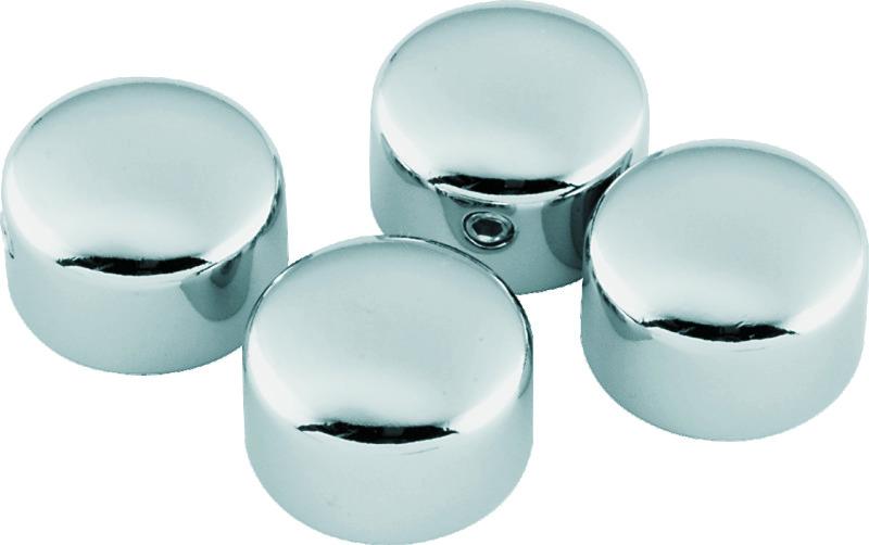 Bikers Choice Evolution & Twin Cam Chrome Head Bolt Cover Set Part #493371