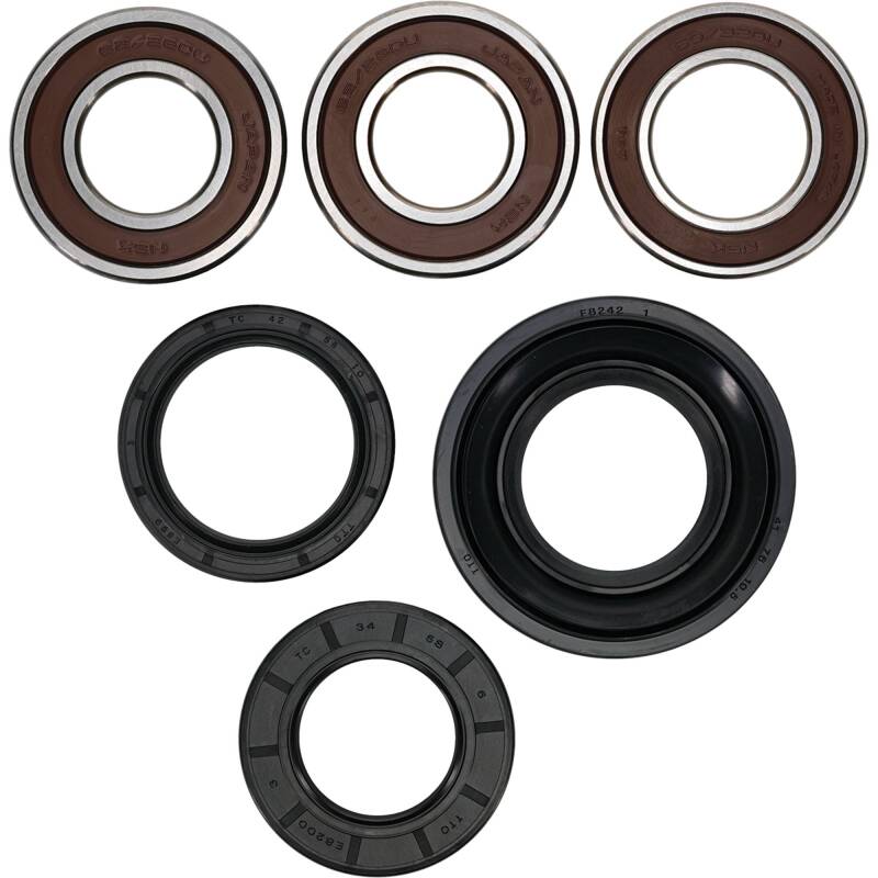 Pivot Works Premium Wheel Bearing Kit for Honda TRX350TM FourTrax Rancher (Part #25-1037-P)