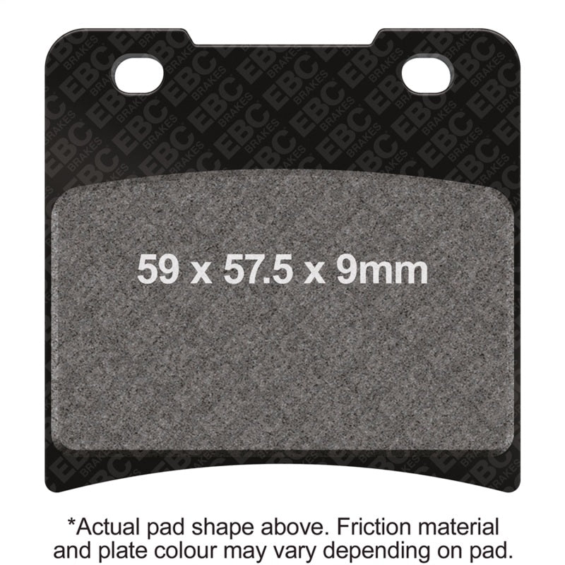 EBC Powersports Double-H Sintered Brake Pads for Suzuki GV1400 Cavalcade (1986-1988) Rear Left Part FA150HH