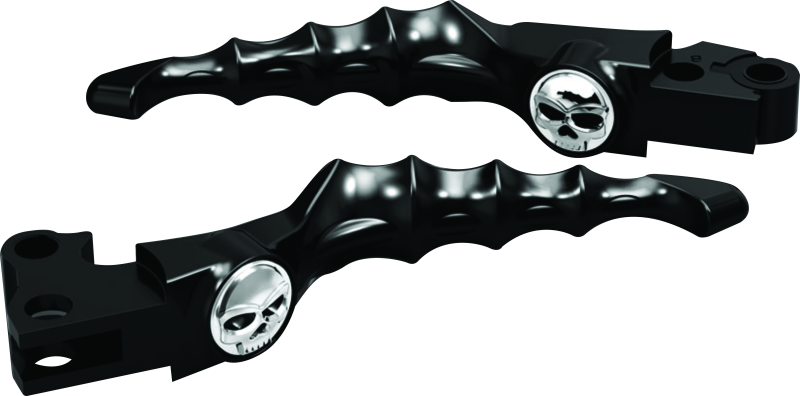 Kuryakyn Zombie Levers for Harley-Davidson Touring Models – Black or Chrome Finish