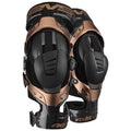 EVS Axis Pro Knee Brace Black and Copper XL - Lightweight, Durable PowerSports Support