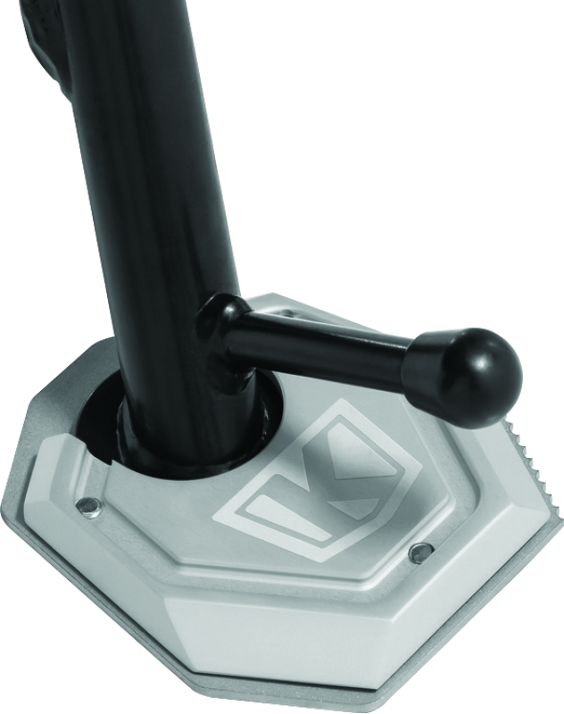 Kuryakyn Lodestar Kickstand Shoe Silver for BMW F750GS (2018-2021)