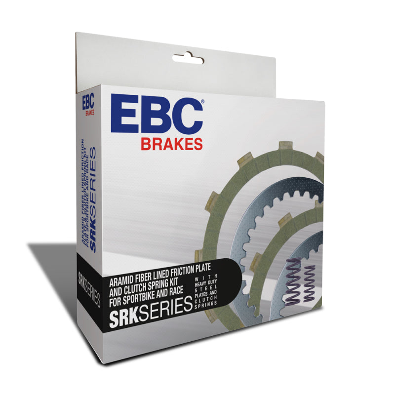 EBC Powersports SRK Aramid Fiber Clutch Kit for Yamaha YZF-R6 (2006-2015)