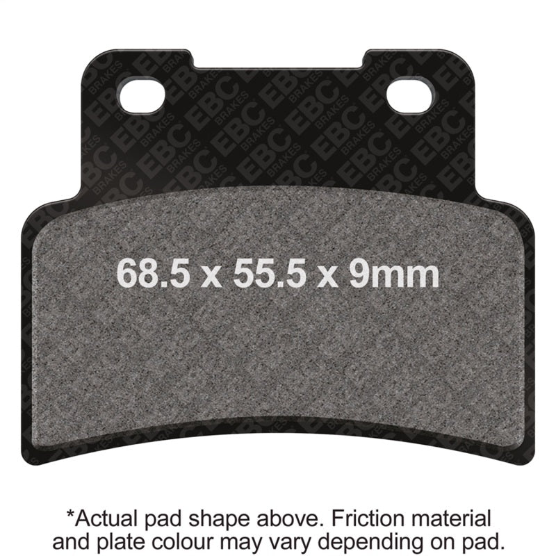 EBC Powersports Double-H Sintered HH Brake Pads for Aprilia RS 125 and Mana 850 GT ABS