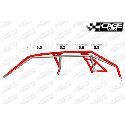 Polaris RZR Pro XP 4 Raw Unassembled Baja Spec Cage Kit