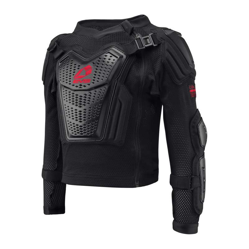 EVS Comp Suit Black/Red Youth – Part Number CS20-BKR-YS