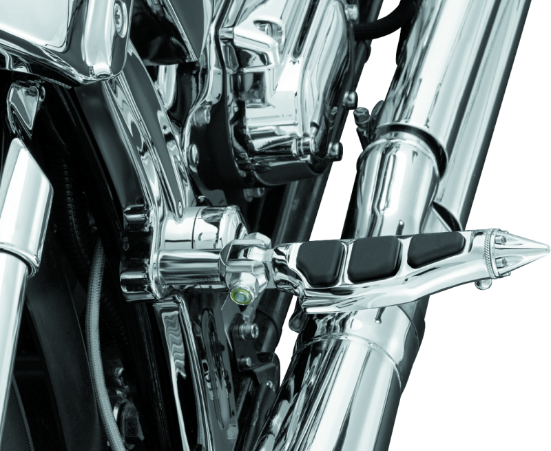 Kuryakyn Stiletto Pegs with Male Mount Chrome for Harley and Metric Motorcycles