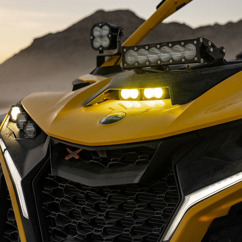 Baja Designs 2024+ Can-Am Maverick R S2 Pro Hood Light Kit – Off-Road Powersports Lighting