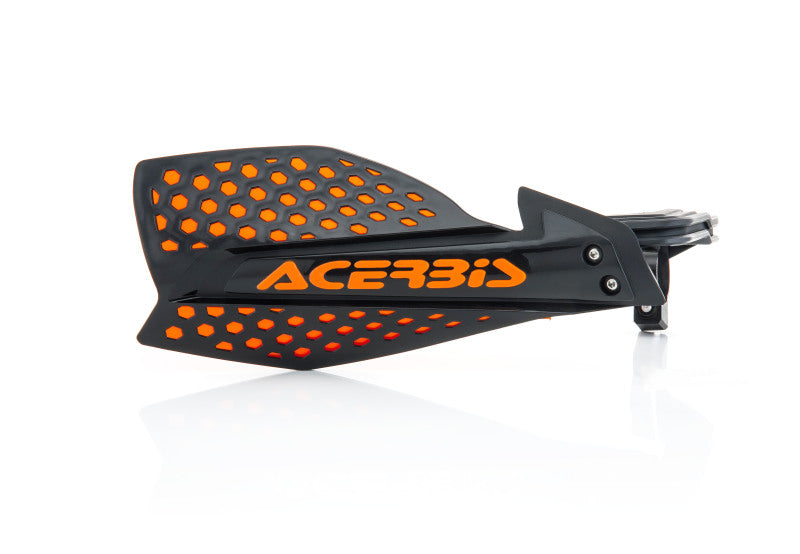 Acerbis X-Ultimate Handguard - Black and Orange for Powersports Vehicles