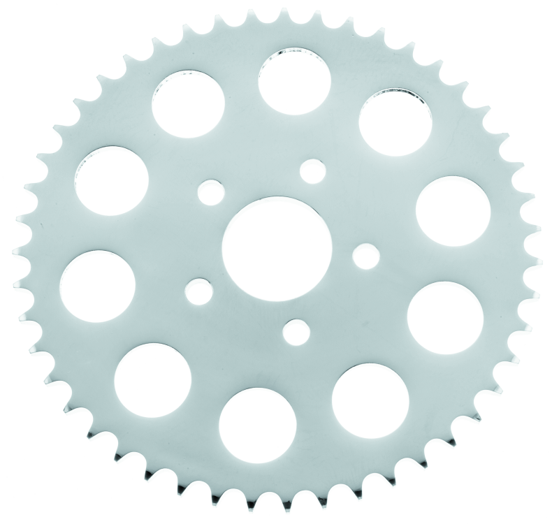 Twin Power 86-92 XL Chrome Disc Brake Rear Sprocket - 47 Tooth for Harley Davidson Sportster